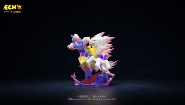 【預購】ECHO-Studio > 寶可夢 > MEGA耿鬼皮卡丘 (雙配色) 碧藍航線,妖萌萌 ,七省 ,GK,玩具,模型,雕像,共鳴