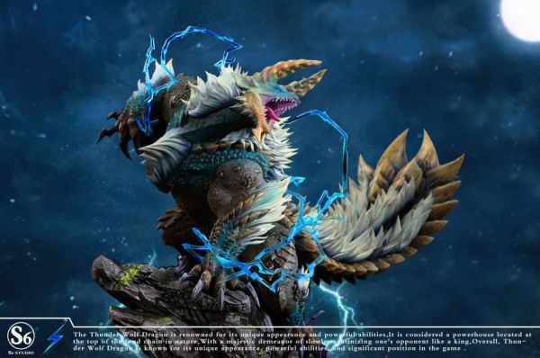 【售罄-代購/追加服務請洽客服】S6工作室 X 魔物獵人 共鳴系列004 雷狼龍 異度神劍,Mythra,ABsinthe,GK,玩具,模型,雕像,擺飾,收藏,共鳴