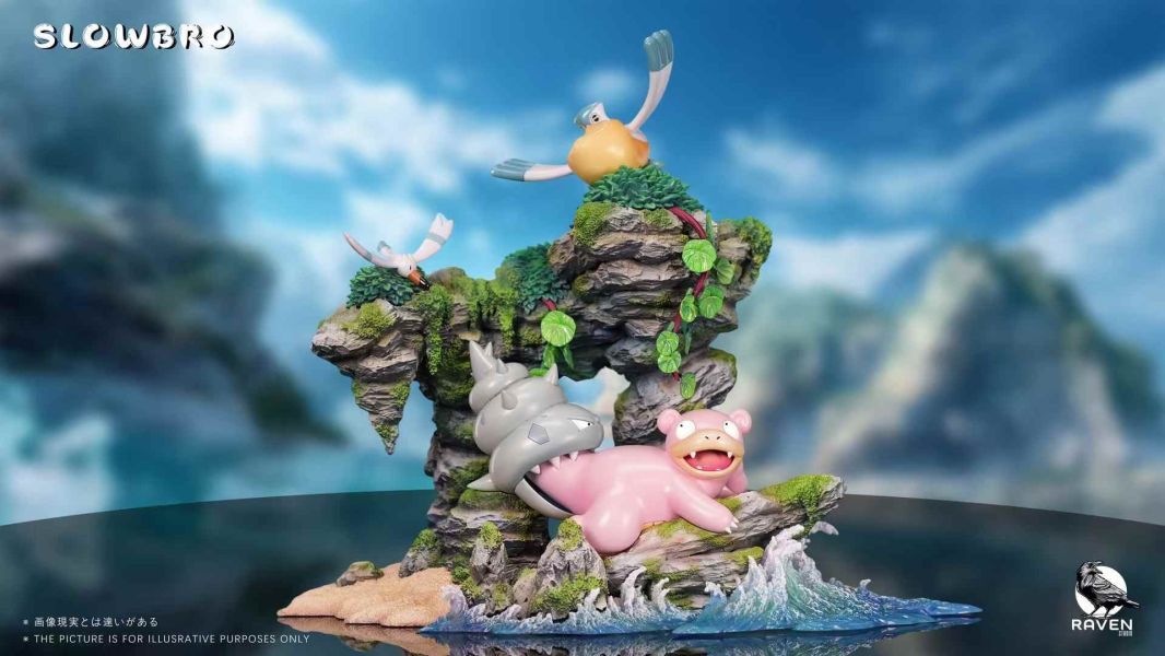 【預購】Raven渡鴉 > 寶可夢 > 悠閒的呆呆獸B款 (雙版本) 寶可夢,呆呆獸,GK,玩具,模型,雕像,共鳴