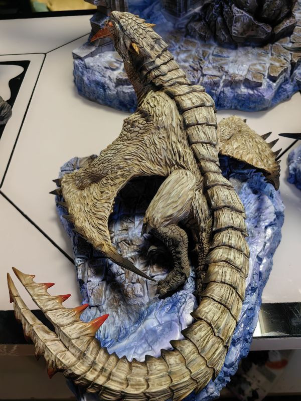 【已售罄，如欲追加請私訊客服@toykokoro】Dragon Frontier>魔物獵人>CG場景 天廻龍 & 千刃龍 & 冰牙龍 魔物獵人,天廻龍,千刃龍,冰牙龍,GK,玩具,模型,雕像,擺飾,收藏,共鳴