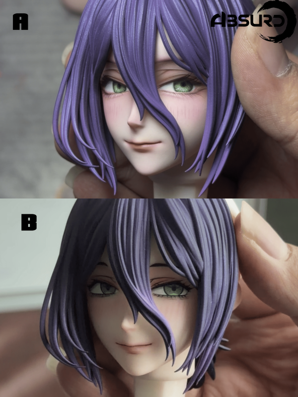 【售罄-代購/追加服務請洽客服】Absurd Studio離譜工作室 > 鏈鋸人 > 1/4 坐姿系列 睡衣蕾潔 (雙頭雕) Absurd Studio離譜工作室,鏈鋸人,蕾潔,GK,玩具,收藏,擺件,模型,公仔,人偶,手辦,動漫