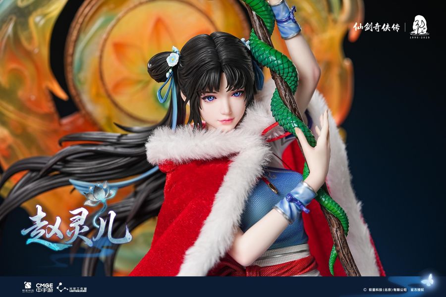 【預購】《正版授權》光年工作室 & 軟星科技 > 仙劍奇俠傳 > 1/4 30周年限定收藏級雕像《趙靈兒》 End Roll,鏈鋸人,瑪奇瑪,蕾潔,GK,玩具,收藏,擺件,模型,公仔,人偶,手辦,動漫