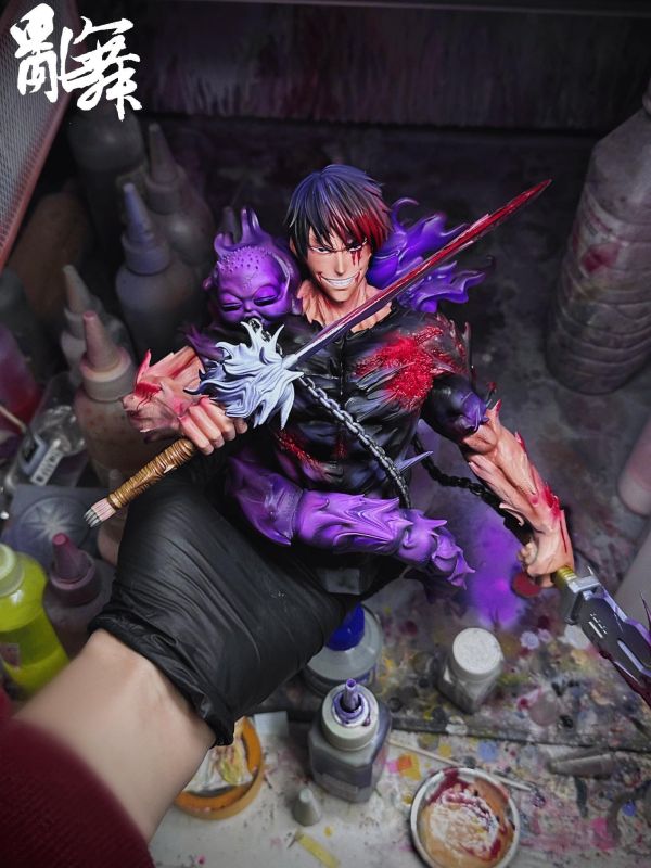 【預購】亂舞工作室 > 咒術迴戰 > 1/6 水墨破碎風 天與暴君 伏黑甚爾 (雙版本) 亂舞工作室,咒術迴戰,伏黑甚爾,GK,玩具,收藏,擺件,模型,公仔,人偶,手辦,動漫