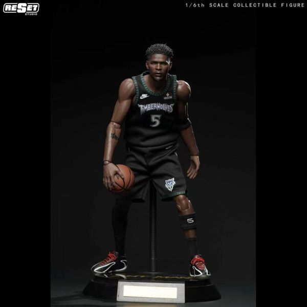 【海外現貨】Reset-Studio  > NBA > 1/6 可動人偶套裝 可動眼 安東尼·愛德華茲 Reset-Studio,NBA,安東尼·愛德華茲,GK,玩具,收藏,擺件,模型,公仔,人偶,手辦,動漫