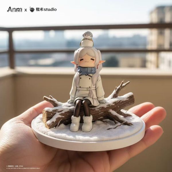 【預購】Anm-Studio & 糯米工作室 > 葬送的芙莉蓮 > 雪地芙莉蓮 Anm-Studio,糯米工作室,葬送的芙莉蓮,GK,玩具,收藏,擺件,模型,公仔,人偶,手辦,動漫