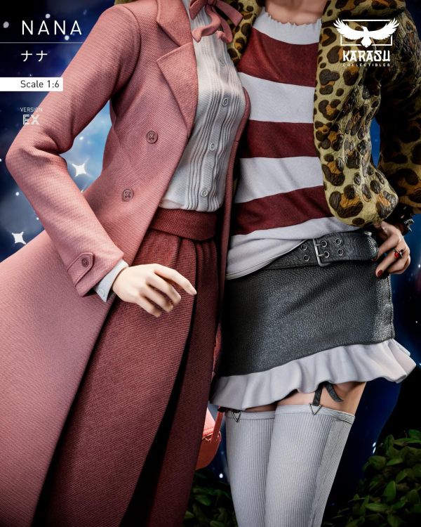 【預購】Karasu Collectibles > NANA > 1/6 NANA&小松奈奈 (雙版本) Karasu Collectibles,NANA,小松奈奈,GK,玩具,收藏,擺件,模型,公仔,人偶,手辦,動漫