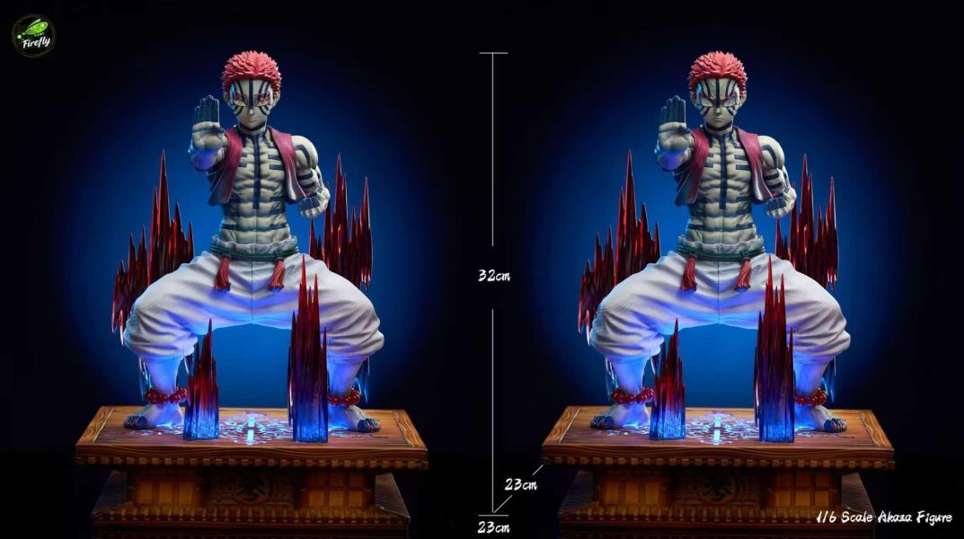 【預購】Firefly-Studio > 鬼滅之刃 > 青銀亂殘光三哥 猗窩座 (雙版本) Firefly-Studio,鬼滅之刃,猗窩座,GK,玩具,收藏,擺件,模型,公仔,人偶,手辦,動漫