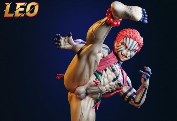 【預購】Leo-Studio > 鬼滅之刃 > 1/6 上弦之貳 猗窩座來襲 Leo-Studio,鬼滅之刃,上弦之貳,猗窩座,GK,玩具,收藏,擺件,模型,公仔,人偶,手辦,動漫