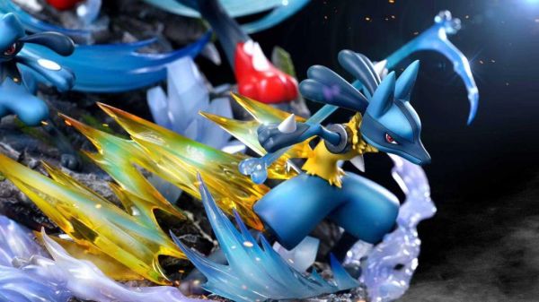 【代購】Phoenix不死鳥 > 寶可夢 > 私訂 路卡利歐 寶可夢,路卡利歐,GK,玩具,模型,雕像,共鳴