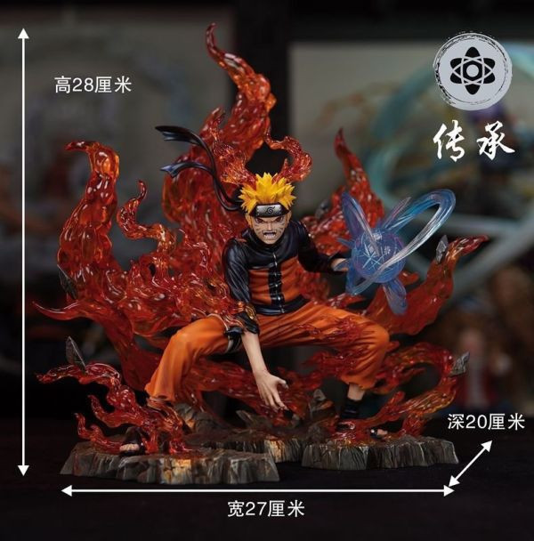 【預購】傳承工作室 X 火影忍者 四尾鳴人 火影忍者,NARUTO,漩渦鳴人,火影,九尾,岸本齊史,JUMP,GK,玩具,模型,雕像,擺飾,收藏,共鳴