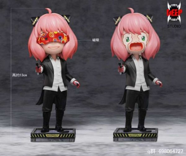 【補款】DEEP深度>SPY×FAMILY間諜家家酒>吳彥祖安妮亞 怪博士與機器娃娃,阿拉蕾,GK,玩具,模型,雕像,擺飾,收藏,共鳴