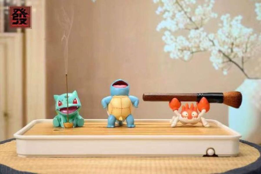 【預購】發-Studios>寶可夢>茶寵三件套 寶可夢,Pokemon,Pokémon,茶寵,GK,玩具,模型,雕像,擺飾,收藏,共鳴