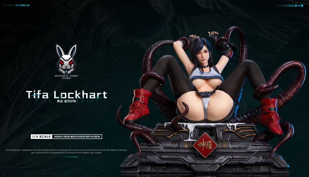 【預購】Mechanical Rabbit機械兔 > Final Fantasy最終幻想 > 1/4 束縛蒂法 Final Fantasy最終幻想,蒂法,GK,玩具,模型,雕像,共鳴