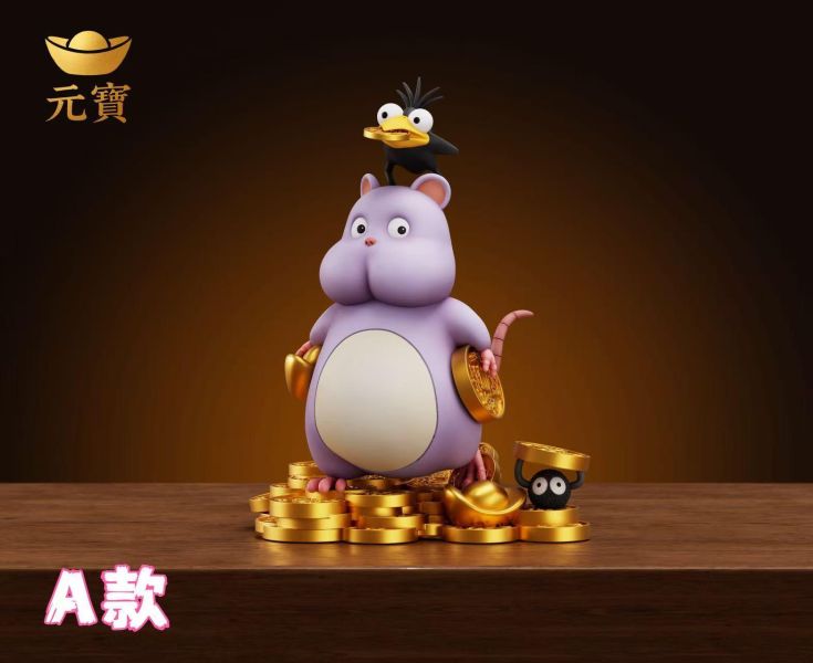 【預購】元寶工作室 > 宮崎駿 > 鼠來寶招財坊寶寶 (多版本) 元寶工作室,宮崎駿,坊寶寶,GK,玩具,收藏,擺件,模型,公仔,人偶,手辦,動漫