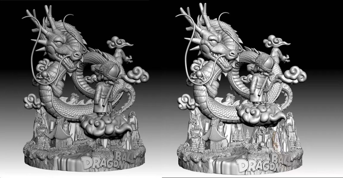 【預購】SO-Studio > 七龍珠 > 神龍小悟空 天末,七龍珠,蘭琪,GK,玩具,收藏,擺件,模型,公仔,人偶,手辦,動漫