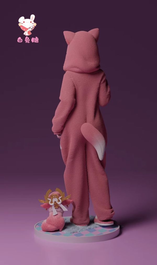 【售罄-代購/追加服務請洽客服】Baitutang白兔糖 X 原神 1/6 晚安時間 睡衣雷電將軍 & 狐貍形態八重神子 七龍珠,Dragonball,貝吉特,達爾,超級賽亞人,賽亞人,GK,玩具,模型,雕像,共鳴