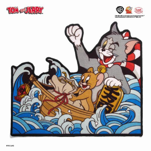 【預購】VGT>湯姆貓與傑利鼠>乘風破浪招財地毯 湯姆貓與傑利鼠,湯姆貓毛絨抱枕,GK,玩具,模型,雕像,擺飾,收藏,共鳴