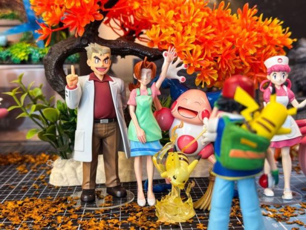 【預購】SuBa宿八>寶可夢>1/20 旅途花子 怪博士與機器娃娃,阿拉蕾,GK,玩具,模型,雕像,擺飾,收藏,共鳴