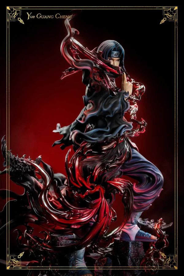 【預購】月光城工作室 > 火影忍者 > 浮世繪&水墨風系列 第一彈 宇智波鼬 碧藍航線,妖萌萌 ,七省 ,GK,玩具,模型,雕像,共鳴