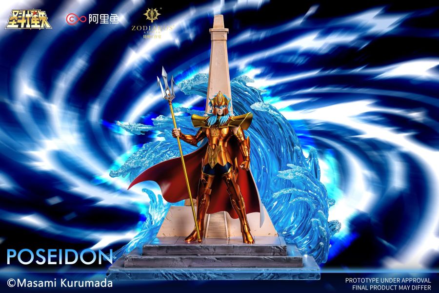 【預購】《正版授權》鑄刻 > 聖鬥士星矢 > 海皇波塞冬 (多版本) 鑄刻,聖鬥士星矢,海皇波塞冬,GK,玩具,收藏,擺件,模型,公仔,人偶,手辦,動漫