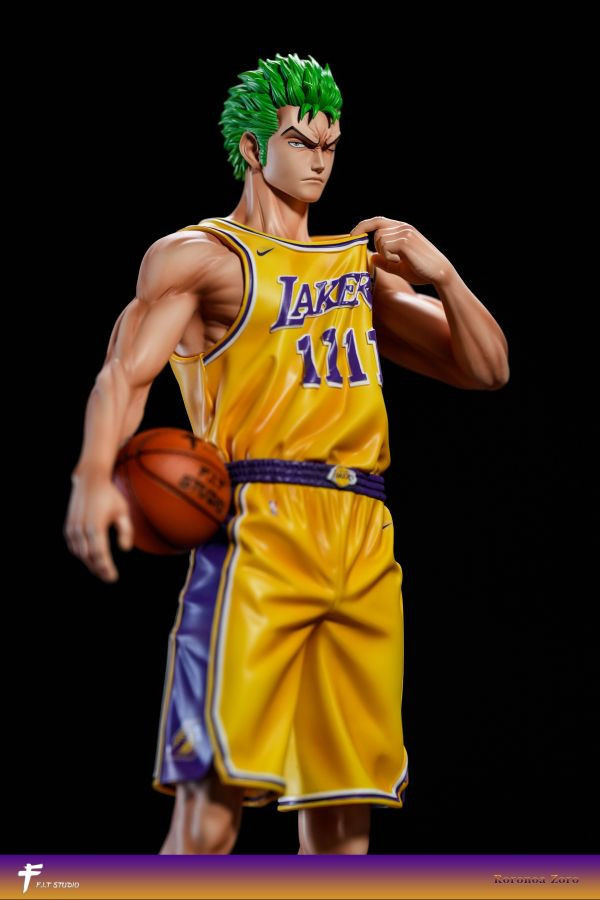 【預購】FIT-Studio > 海賊王cosNBA > 1/6&1/4職籃全明星系列 索隆 (雙比例 雙配色) 遊戲王,黑魔導女孩,GK,玩具,模型,雕像,共鳴