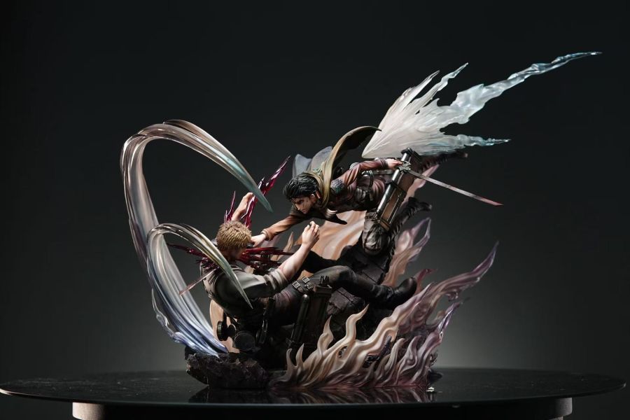 【預購】Sure-Studio > 進擊的巨人 > 1/6 SSS巨人對戰系列 兵長vs萊納 Sure-Studio,進擊的巨人,兵長,萊納,GK,玩具,收藏,擺件,模型,公仔,人偶,手辦,動漫