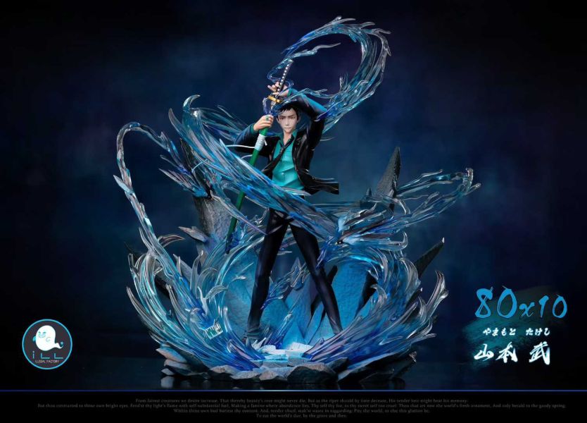 【預購】ILL地下工廠 > 家庭教師HITMAN REBORN! > 未來篇 山本武 山本2.0 ILL地下工廠,家庭教師HITMAN REBORN!,山本武,GK,玩具,收藏,擺件,模型,公仔,人偶,手辦,動漫