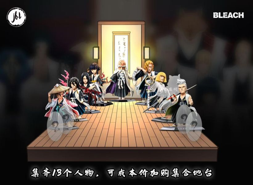 【預購】JFL-Studio > BLEACH死神 > 隊長系列第8彈 9番隊隊長 六車拳西 JFL-Studio, BLEACH死神,六車拳西,GK,玩具,收藏,擺件,模型,公仔,人偶,手辦,動漫