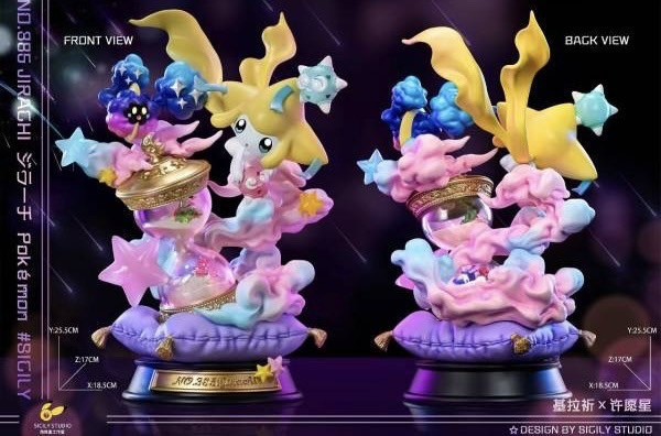 【補款】西西里工作室>寶可夢>基拉祈(雙版本) 寶可夢,Pokemon,Pokémon,基拉祈,GK,玩具,模型,雕像,擺飾,收藏,共鳴