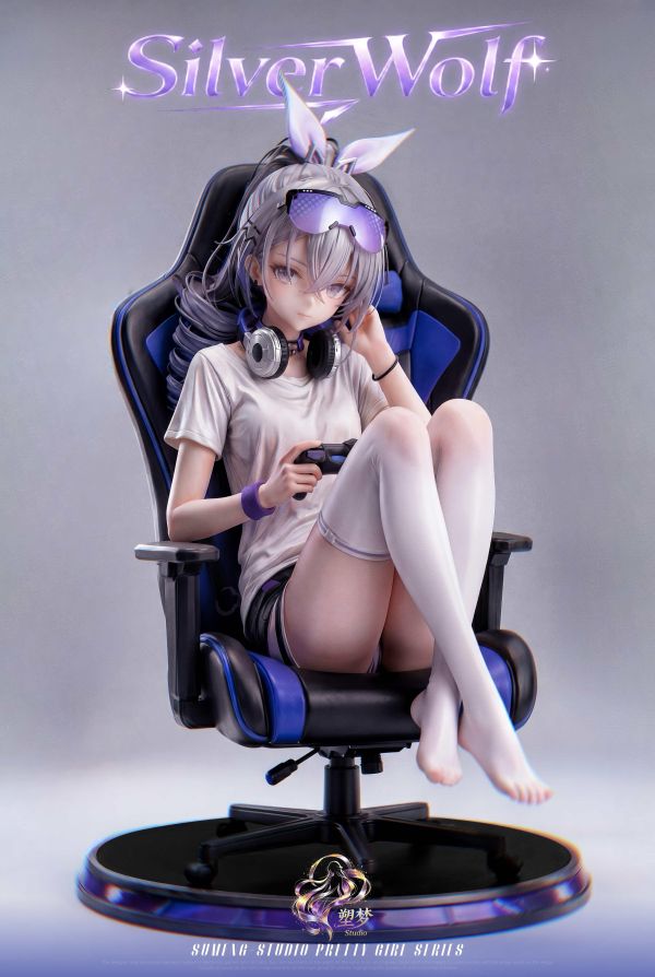 【預購】塑夢工作室 > 崩壞：星穹鐵道 > 1/6 銀狼 Singularity-Studio,崩壞：星穹鐵道,銀狼LV.999,GK,玩具,收藏,擺件,模型,公仔,人偶,手辦,動漫