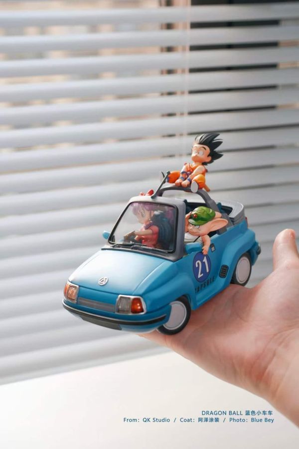 【預購】QK-studio > 七龍珠 > 桌面比例 藍色小車車 小孫悟空 (雙版本) Arcobaleno,家庭教師,澤田綱吉,GK,玩具,收藏,擺件,模型,公仔,人偶,手辦,動漫