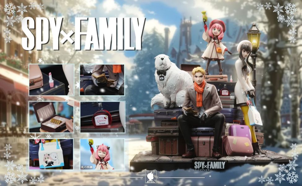 【售罄-代購/追加服務請洽客服】Big Feeler大觸 > SPY×FAMILY間諜家家酒 > 劇場版 全家福 七龍珠,Dragonball,布羅利,悟吉塔,超級賽亞人,賽亞人,GK,玩具,模型,雕像,共鳴