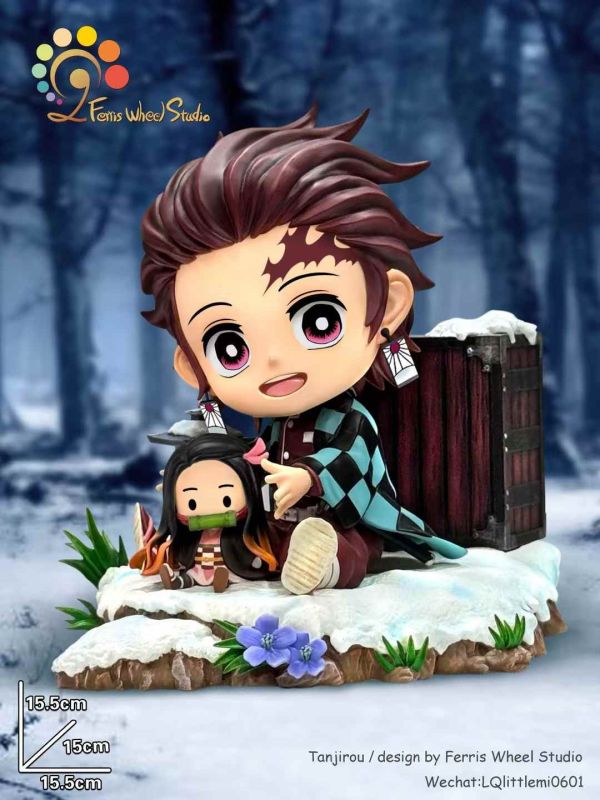 【預購】摩天輪-Studio > 鬼滅之刃 > 抱娃系列 禰豆子 & 炭寶寶 C-Studio,七龍珠,紫軍曹,GK,玩具,收藏,擺件,模型,公仔,人偶,手辦,動漫