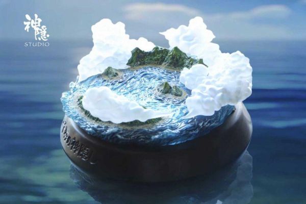 【在台現貨】神隱工作室 > 宮崎駿 > 遇見系列 坊寶寶的雲端浮旅 宮崎駿,坊寶寶,GK,玩具,模型,雕像,共鳴