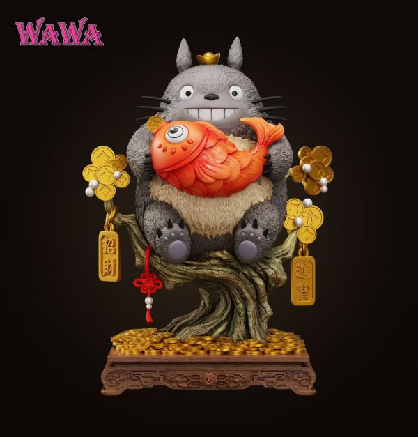 【預購】WAWA-Studio > 宮崎駿 > 龍貓系列 招財龍貓 (多版本) WAWA-Studio,宮崎駿,龍貓,GK,玩具,收藏,擺件,模型,公仔,人偶,手辦,動漫