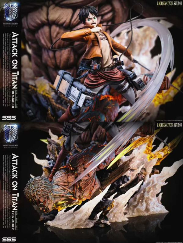 【預購】Imagination(YY) > 進擊的巨人 > 1/6 艾連 航海王,海賊王,GK,玩具,模型,雕像,共鳴
