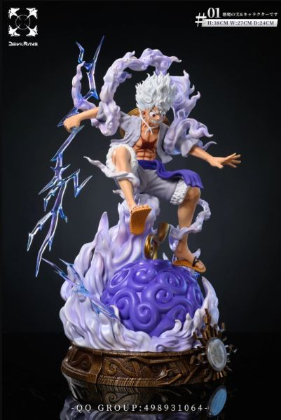 【預購】魔鬼魚工作室 X 海賊王 橡膠果實與尼卡魯夫 海賊王,航海王,onepiece,尼卡魯夫,橡膠果實,GK,玩具,模型,雕像,共鳴
