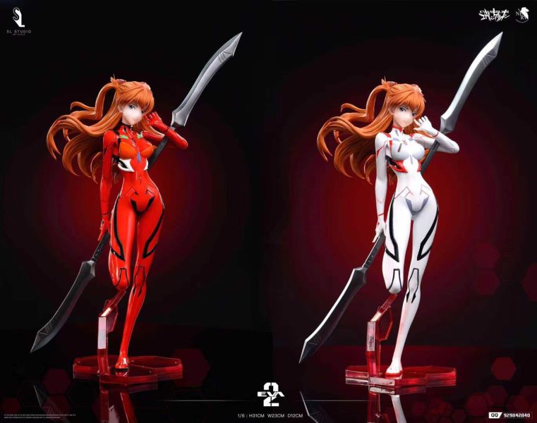 【預購】SL-Studio > EVA新世紀福音戰士 > 1/6 戰鬥服惣流·明日香(雙配色) 進擊的巨人,萊納,盔甲巨人,WMStudio,GK,玩具,模型,雕像,共鳴