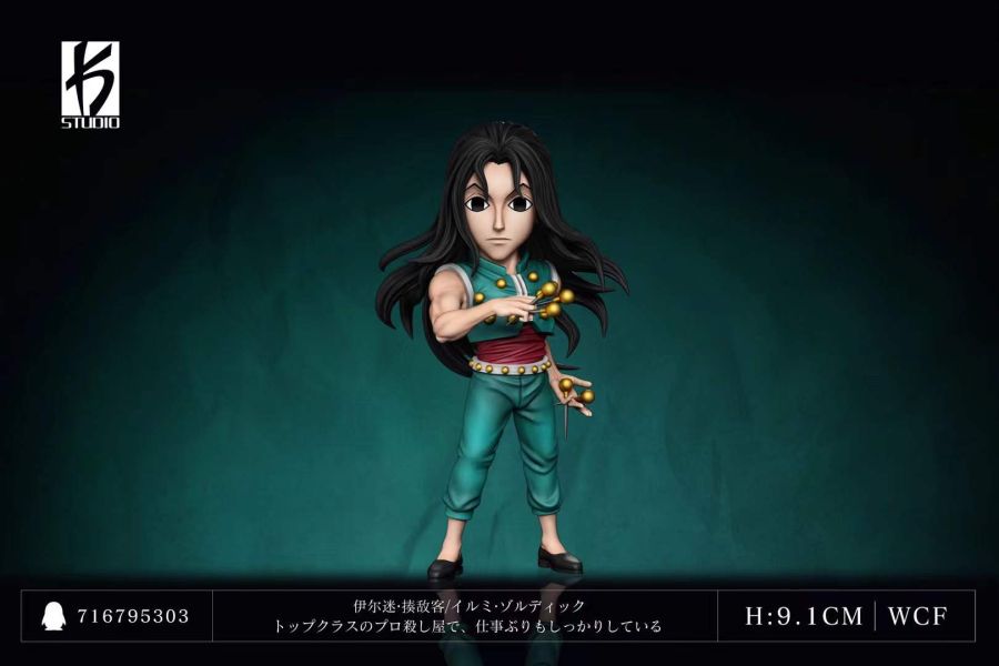 【預購】KS-Studio > HUNTER×HUNTER全職獵人 > 第二十五彈 揍敵客家族 伊耳謎•揍敵客 宮崎駿,霍爾的移動城堡,卡西法,GK,玩具,模型,雕像,共鳴