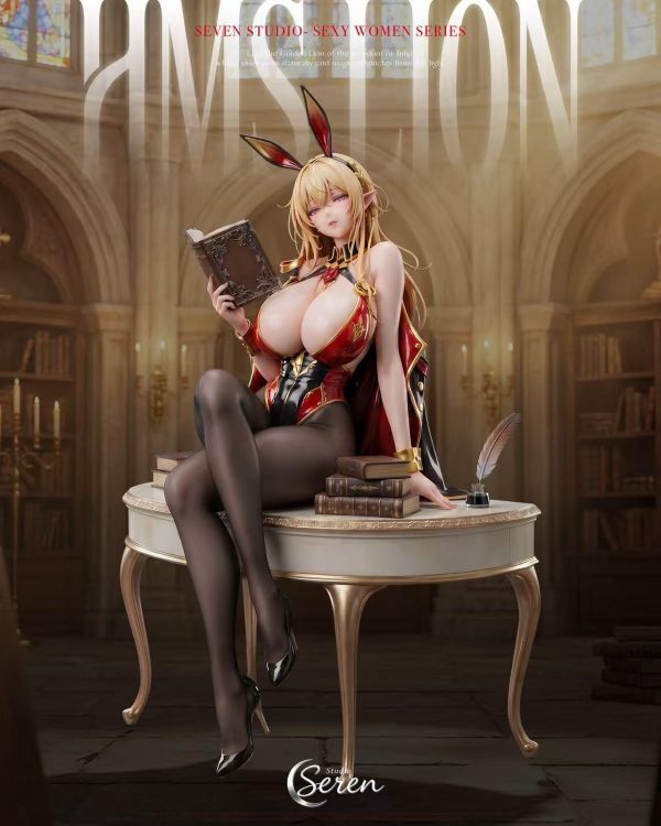 【預購】Seren-Studio > 碧藍航線 > 1/6 兔女郎金獅 (雙版本) Seren-Studio,碧藍航線,金獅,GK,玩具,收藏,擺件,模型,公仔,人偶,手辦,動漫