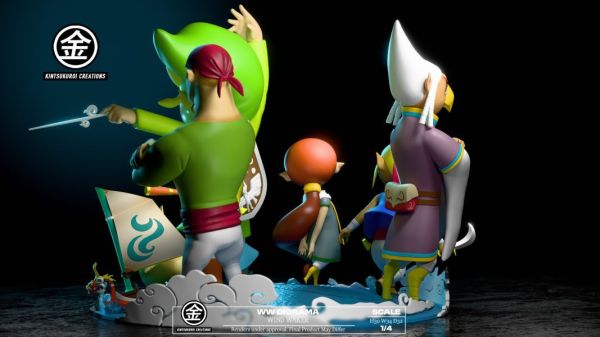 【預購】Kintsukuroi Creations>薩爾達傳說>1/4 風之律動 薩爾達傳說,風之律動,KintsukuroiCreations金工作室,GK,玩具,模型,雕像,擺飾,收藏,共鳴