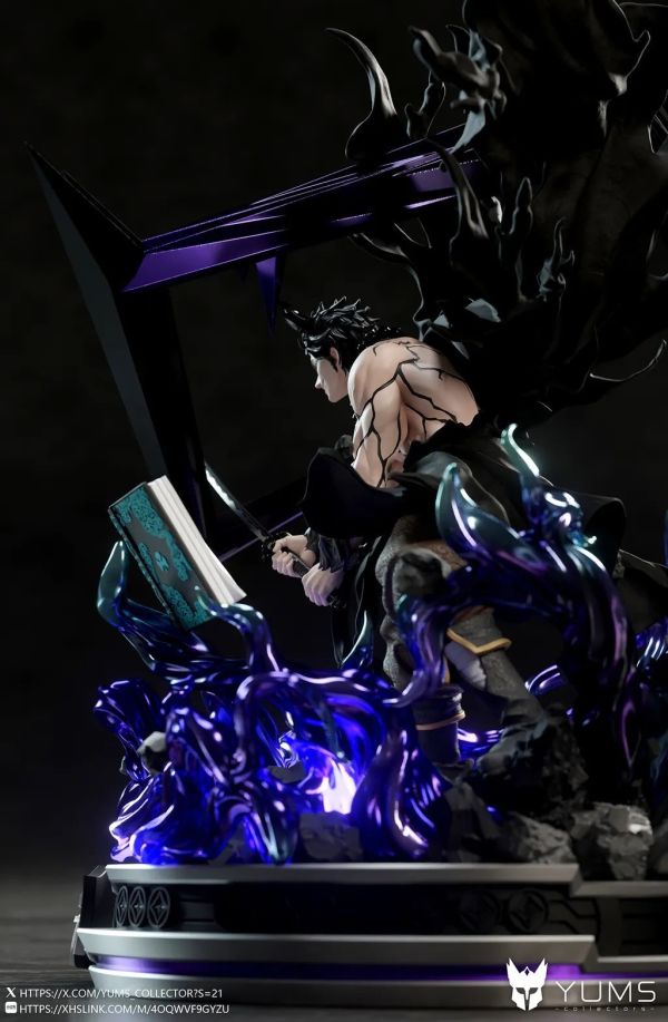 【預購】YUMS-Collectors > 黑色五葉草 > 破壞神 夜見介大 鬼神形態 YUMS-Collectors,黑色五葉草,夜見介大,GK,玩具,收藏,擺件,模型,公仔,人偶,手辦,動漫