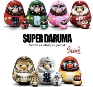 【代購】SuperDaruMa > 任天堂 > 超級達摩 Mini版 進擊的巨人,萊納,盔甲巨人,WMStudio,GK,玩具,模型,雕像,共鳴
