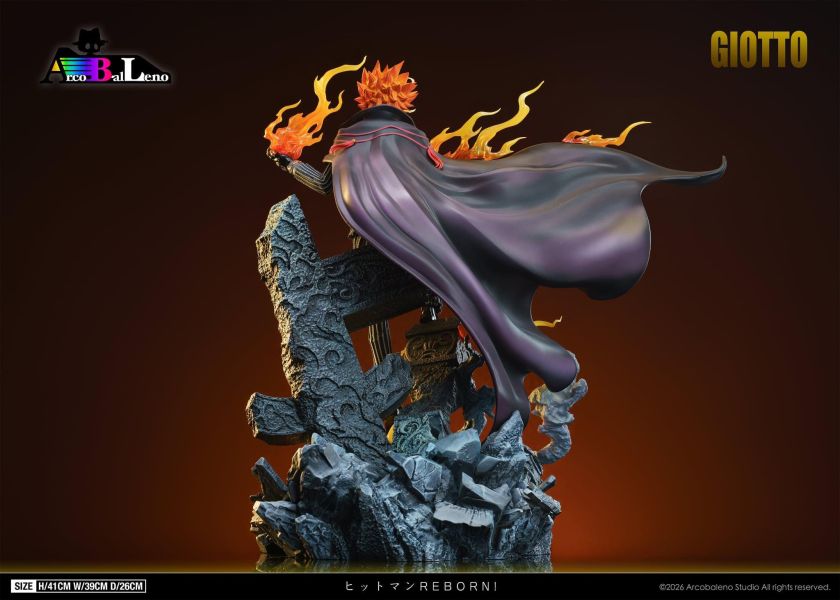 【預購】Arcobaleno彩虹之子 > 家庭教師HITMAN REBORN! > 1/6 Ozora系列第一彈 Giotto 澤田家康 Arcobaleno彩虹之子,家庭教師HITMAN REBORN!,Giotto,澤田家康,GK,玩具,收藏,擺件,模型,公仔,人偶,手辦,動漫