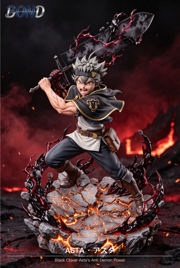 【預購】BOND-Studio > 黑色五葉草 > 1/6 黑色暴牛.逆命揮劍.阿斯塔 BOND-Studio,黑色五葉草,阿斯塔,GK,玩具,收藏,擺件,模型,公仔,人偶,手辦,動漫