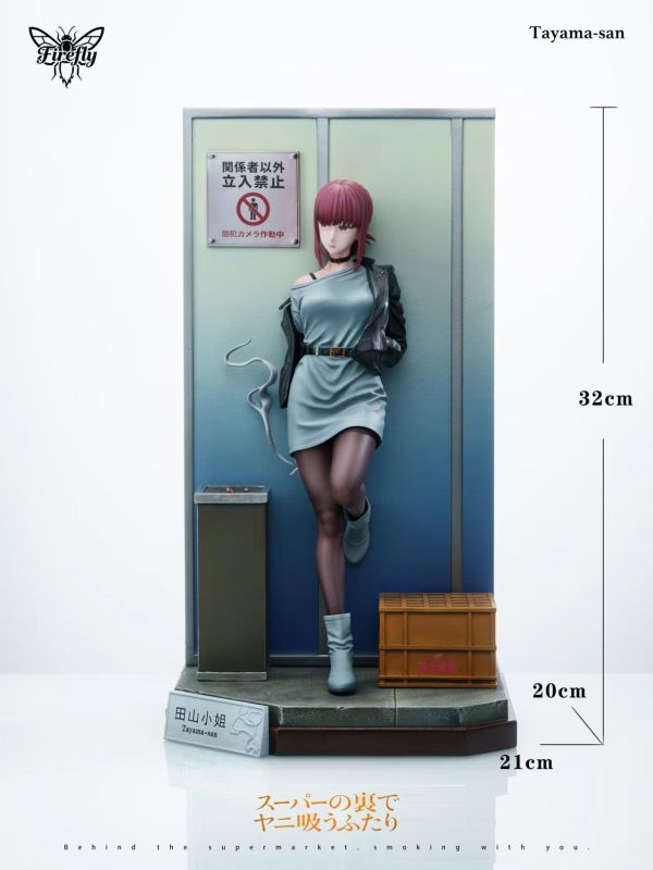 【預購】螢火蟲工作室Firefly-Studio > 躲在超市後門吸煙的兩人 > 1/6 山田 & 田山小姐(雙人物) Starry Moon Atelier 星月工坊,躲在超市後門吸煙的兩人,山田小姐,GK,玩具,收藏,擺件,模型,公仔,人偶,手辦,動漫