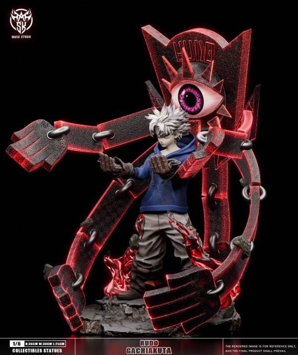 【預購】Mask-Studio > GACHIAKUTA廢淵戰鬼 > 1/6 路德 廢淵戰鬼,路德,GK,玩具,模型,雕像,共鳴