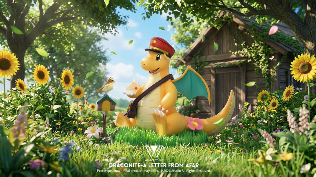 【預購】玩得Wonder > 寶可夢 > 1/20 生態快龍組 羈絆工作室,寶可夢,青綠,九尾,GK,玩具,收藏,擺件,模型,公仔,人偶,手辦,動漫