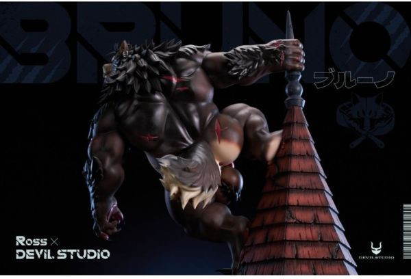 【售罄-代購/追加服務請洽客服】Devil惡魔社 > 原創IP > 1/5 Ross老師授權 狼人布魯諾 Devil惡魔社,Ross,狼人布魯諾,GK,玩具,收藏,擺件,模型,公仔,人偶,手辦,動漫