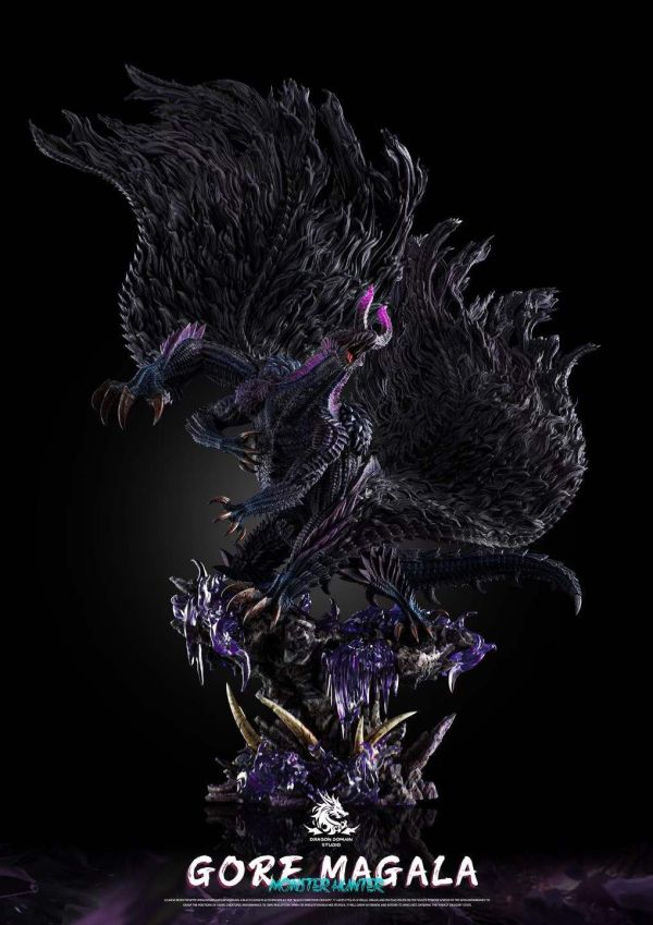 【預購】Dragon Realm-Studio > 魔物獵人 > 黑蝕龍 Dragon Realm-Studio,魔物獵人,黑蝕龍,GK,玩具,收藏,擺件,模型,公仔,人偶,手辦,動漫
